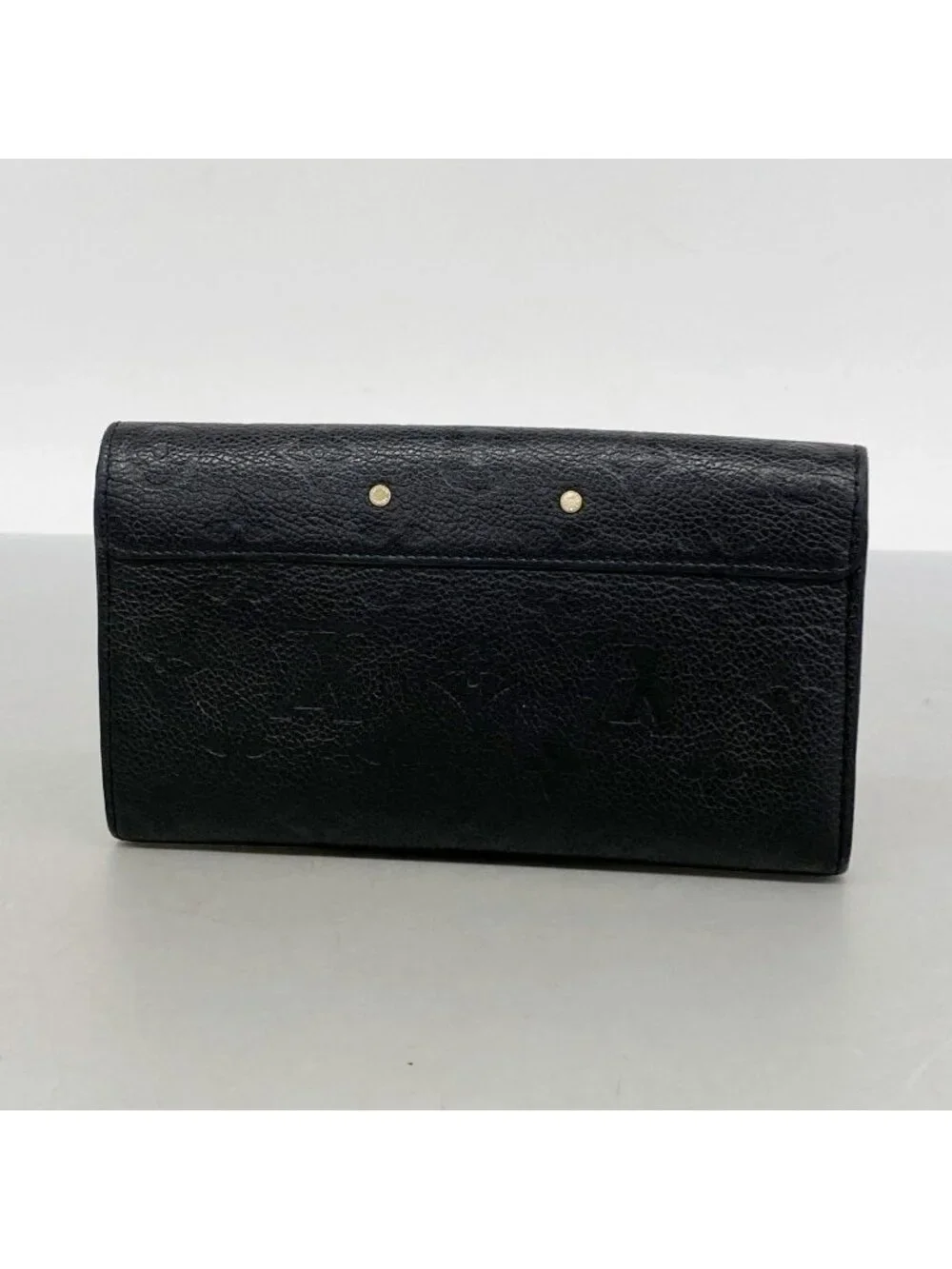 Louis Vuitton Wallet Monogram Empreinte Portefeuille Metis Noir